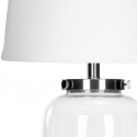 Evan Fillable Glass 22.5-inch H Clear Table Lamp