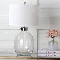 Neville 26-inch H Clear Glass Table Lamp