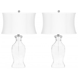 Wendy 28-inch H Glass Table Lamp