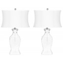 Wendy 28-inch H Glass Table Lamp