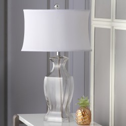 Wendy 28-inch H Glass Table Lamp