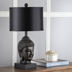 Golden 25-inch H Buddha Table Lamp