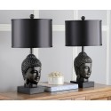 Golden 25-inch H Buddha Table Lamp