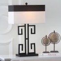 Greek 28-inch H Key Table Lamp