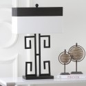 Greek 28-inch H Key Table Lamp