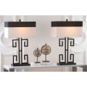 Greek 28-inch H Key Table Lamp