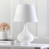 Safavieh Amy 24-inch H Gourd Glass Lamp Set of 2 - White/Off-White (LIT4087A-SET2) Safavieh Amy 24-inch H Gourd Glass Lamp Set of 2 - White/Off-White (LIT4087A-SET2)