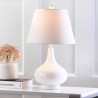 Safavieh Amy 24-inch H Gourd Glass Lamp Set of 2 - White/Off-White (LIT4087A-SET2) Safavieh Amy 24-inch H Gourd Glass Lamp Set of 2 - White/Off-White (LIT4087A-SET2)