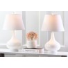 Safavieh Amy 24-inch H Gourd Glass Lamp Set of 2 - White/Off-White (LIT4087A-SET2) Safavieh Amy 24-inch H Gourd Glass Lamp Set of 2 - White/Off-White (LIT4087A-SET2)
