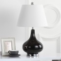 Safavieh Amy 24-inch H Gourd Glass Lamp Set of 2 - Black/Off-White (LIT4087J-SET2)