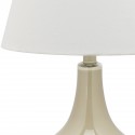 Safavieh Amy 24-inch H Gourd Glass Lamp Set of 2 - Taupe/Off-White (LIT4087L-SET2)