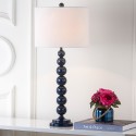 Safavieh Jenna 31.5-inch H Stacked Ball Lamp - Navy/Off-White (LIT4090B-SET2)