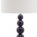Safavieh Jenna 31.5-inch H Stacked Ball Lamp - Navy/Off-White (LIT4090B-SET2)