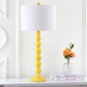 Safavieh Jenna 31.5-inch H Stacked Ball Lamp Set of 2 - Yellow/Off-White (LIT4090H-SET2)