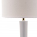 Safavieh Mae 30.5-inch H Long Neck Ceramic Table Lamp - Set of 2 - White (LIT4091A-SET2)