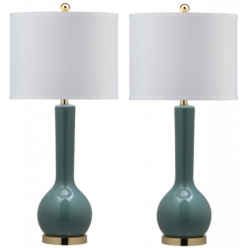 Mae 30.5-inch H Long Neck Ceramic Table Lamp