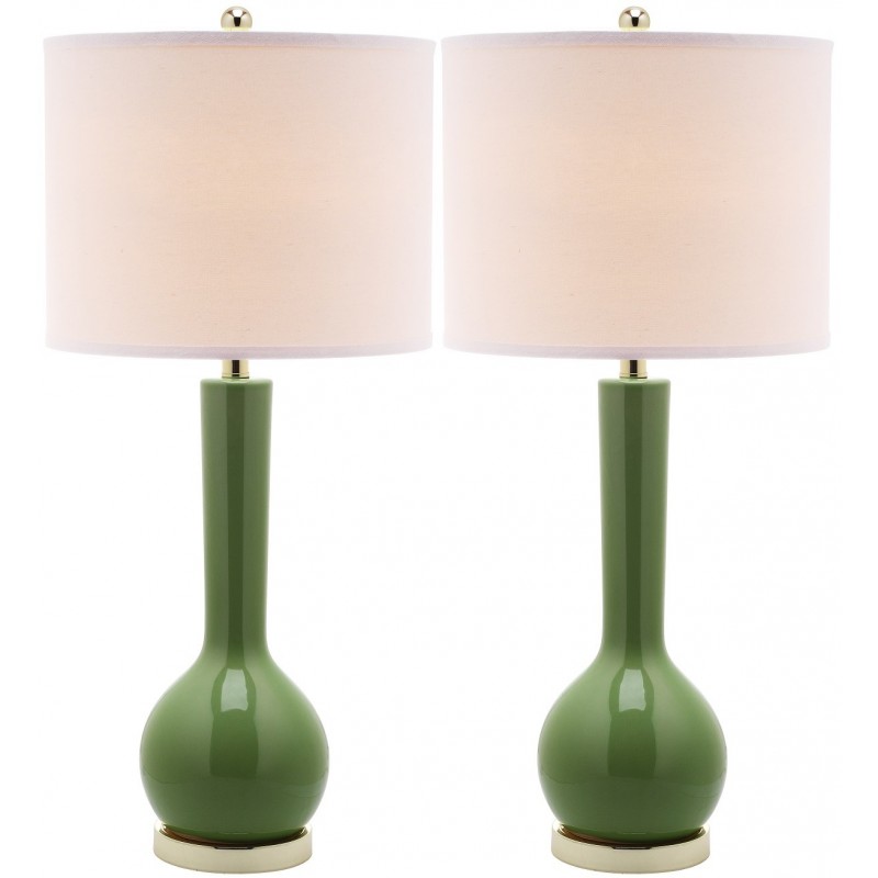 Mae 30.5-inch H Long Neck Ceramic Table Lamp