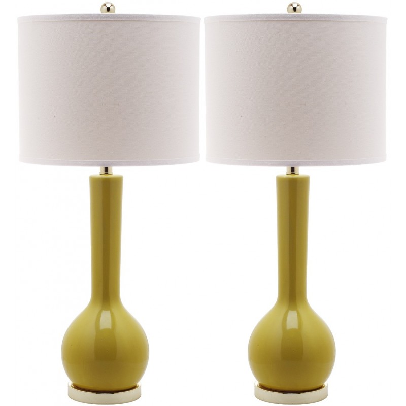 Mae 30.5-inch H Long Neck Ceramic Table Lamp