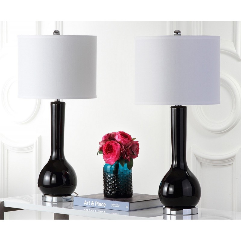 Mae 30.5-inch H Long Neck Ceramic Table Lamp