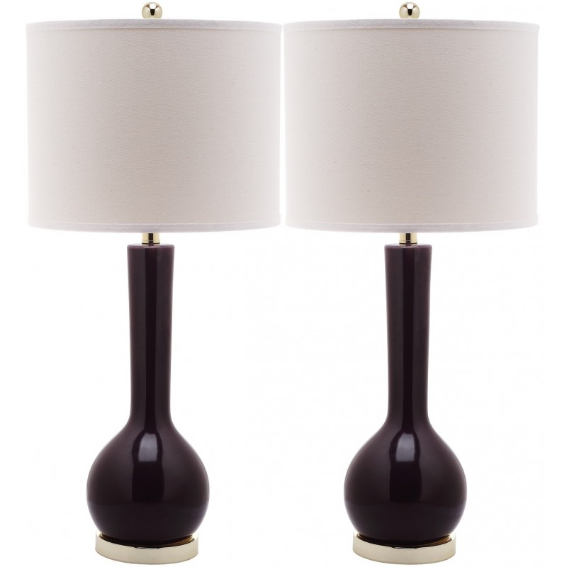 Mae 30.5-inch H Long Neck Ceramic Table Lamp