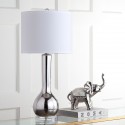 Safavieh Mae 30.5-inch H Long Neck Ceramic Table Lamp - Set of 2 - Silver (LIT4091M-SET2)