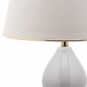 Safavieh Jill 26.5-inch H Double- Gourd Ceramic Lamp - Set of 2 - White/Off-white (LIT4093A-SET2)