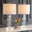 Safavieh Moira 22.5-inch H Crystal Table Lamp - Set of 2 - Clear (LIT4097A-SET2)