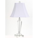 Safavieh Lilly 24.5-inch H Crystal Table Lamp Set of 2 - Clear/White (LIT4103B-SET2)