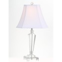 Safavieh Lilly 24.5-inch H Crystal Table Lamp Set of 2 - Clear/White (LIT4103B-SET2)