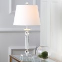 Safavieh Imogene 24-inch H Crystal Table Lamp Set of 2 - Clear/Off-White (LIT4104A-SET2)