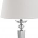 Safavieh Imogene 24-inch H Crystal Table Lamp Set of 2 - Clear/Off-White (LIT4104A-SET2)