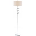 Safavieh Pippa 61-inch H Glass Globe Floor Lamp - Clear/Black (LIT4105A)