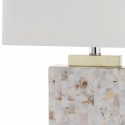 Safavieh Tory 24.5-inch H Shell Table Lamp - Set of 2 - Cream/White (LIT4107A-SET2)