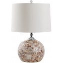 Safavieh Nikki 22.5-inch H Shell Table Lamp - Set of 2 -  Cream/White (LIT4109A-SET2)