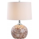 Safavieh Nikki 22.5-inch H Shell Table Lamp - Set of 2 -  Cream/White (LIT4109A-SET2)