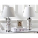 Safavieh Diana 25-inch H Shell Table Lamp - Set of 2 - Cream/White (LIT4110A-SET2)