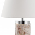 Safavieh Diana 25-inch H Shell Table Lamp - Set of 2 - Cream/White (LIT4110A-SET2)