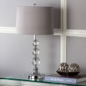 Safavieh Keeva 26-inch H Crystal Ball Lamp - Clear/Grey (LIT4113A-SET2)