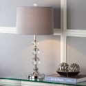 Safavieh Keeva 26-inch H Crystal Ball Lamp - Clear/Grey (LIT4113A-SET2)