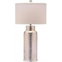 Safavieh Bottle 29-Inch H Glass Table Lamp - Set of 2 - Ivory/Silver & Off-white (LIT4157D-SET2)