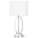 Safavieh Deirdre 28-inch H Crystal Urn Lamp - Clear/Off-White (LIT4122A)