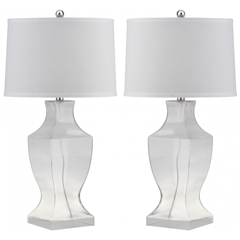 Glass 29-Inch H Bottom Lamp