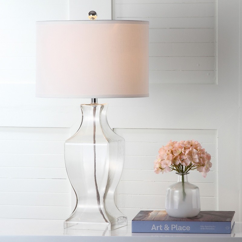 Glass 29-Inch H Bottom Lamp
