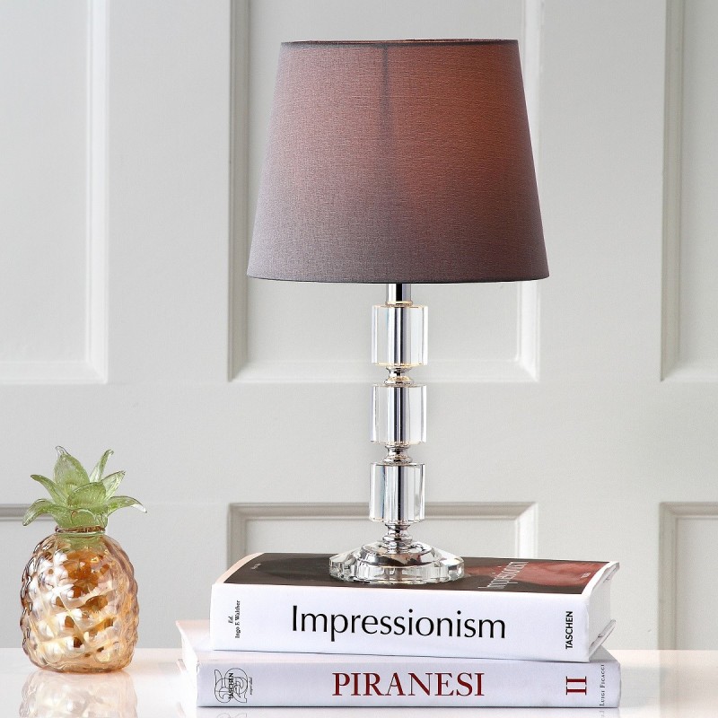 Safavieh Erin 16 in. Crystal Cube Table Lamp Set of 2