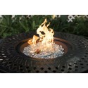 Fire Sense Verona Aluminum Round LPG Fire Pit (62695)