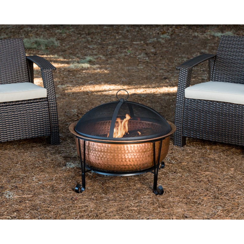 Fire Sense Palermo Copper Fire Pit (62665)