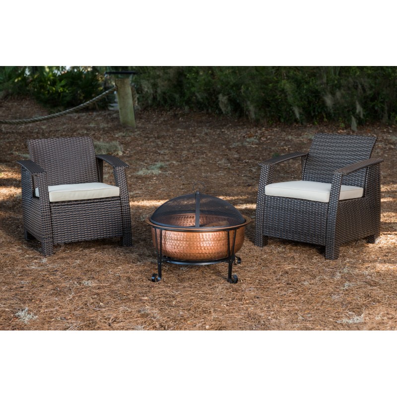 Fire Sense Palermo Copper Fire Pit (62665)