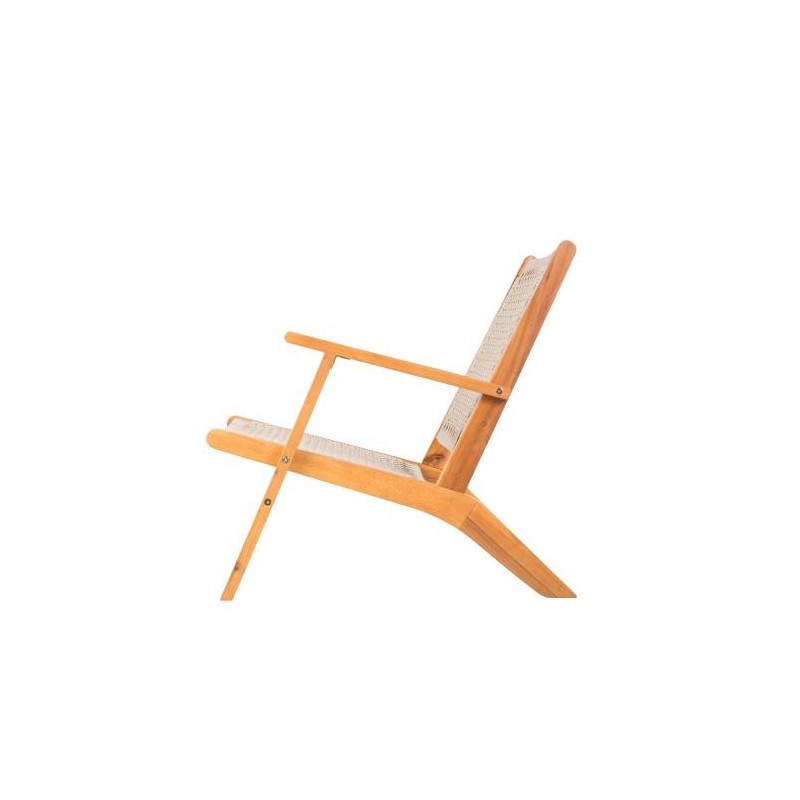 Patio Sense Vega Natural Stain Outdoor Chair (62773)