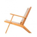 Patio Sense Vega Natural Stain Outdoor Chair (62773) Patio Sense Vega Natural Stain Outdoor Chair (62773)