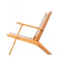 Patio Sense Vega Natural Stain Outdoor Chair (62773)